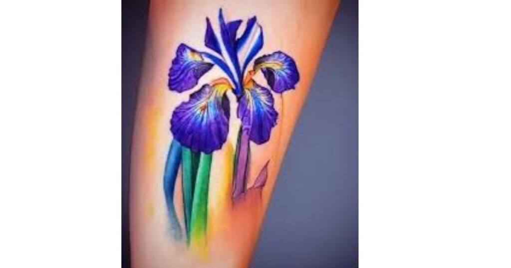Iris Flower Tattoo Meaning